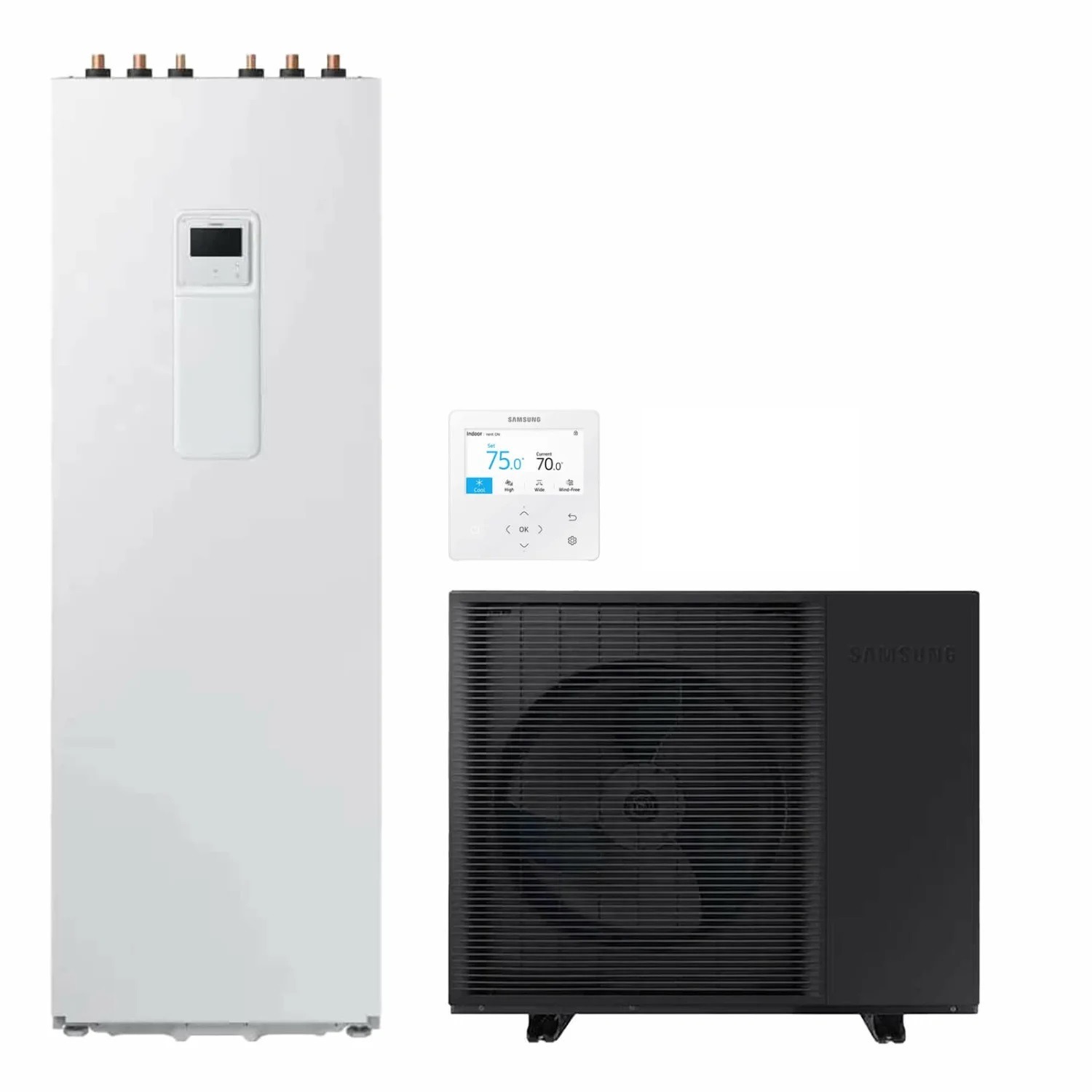 Šilumos siurbliai Samsung EHS Mono R290 200L 5kW - Paltaja